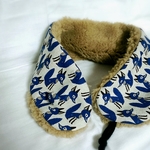 【再販ラスト】きつねのもこもこマフラー　