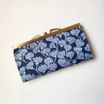USA生地☆White Mallee★がま口長財布