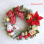 クリスマスリース🎄サンタさん 2