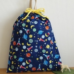 [last sale] お着替え袋 (巾着) ☆ 惑星探査