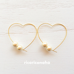 Heart pierce × cotton pearl