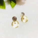 スターダストの秋色ピアス