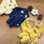 送料無料＊おててギュ！くまさんのキッズマフラー