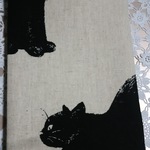 猫ちゃん文庫本ブックカバー1