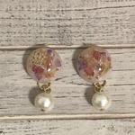 ドライフラワーFlowerピアス＊イヤリング