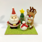 羊毛クリスマス飾り♡