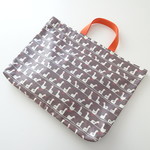 RainyDayBag☆あひるのレッスンバッグ◇持ち手オレンジ◇ 