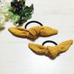 アランニットのおそろい＊ヘアゴム