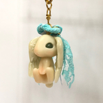 天使兎のキーホルダー(アベンチュリン)