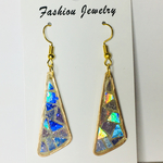レジン オーロラ リバーシブル ピアス