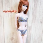 No.332  momokoサイズランジェリー〈ブラジャー・ショーツセット〉 