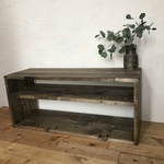low shelf《EE》 Ｗ80 B 二段 ローシェルフ