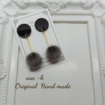 モノトーンピアス/イヤリング