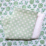 ハンカチ 20×20 杢ドット ダブルガーゼタオル 1676