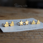 ☆星アンティーク風ピアス／イヤリング