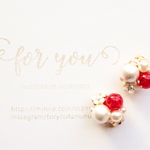 pure love  ♡　ピアス/イヤリング