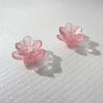 ガラスの花　（八重咲き・ピンク）