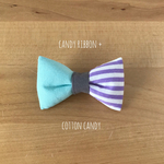 ribbon brooch 「 cotton candy 」 C.R+