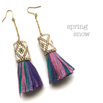 再販6♡tassel earrings(mixed colors)