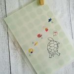 （Ａ５）かめくんとご飯!?☆クリアファイル