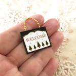 チェーン付きサインプレート＊モミの木