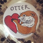 OTTER缶バッチ