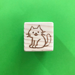  nico＊消しゴムはんこ＊ネコ