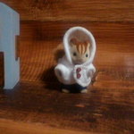 ♥シルバニアファミリー　子供サイズのフード付きコート&デニム風パンツ♥