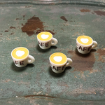 【10個】ミニチュアカフェオレ   コーヒーアート   