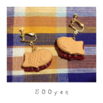 鯛焼きイヤリング/ピアス