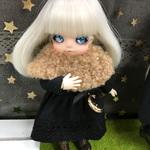 オビツ11サイズもこもこケープ