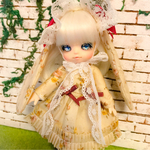 オビツ11サイズ服アンティークうさみみドレスセット③