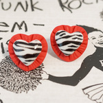 Little Wild Earrings - Red