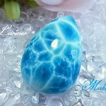 【Iさま特注のお品】【海の花びら】♥ラリマー♥波の雫♥神秘な透明感♥海からの癒し♥ルース♥トップクオリティ♥SA♥美波♥天然石♥パワーストーン♥ ｊ98