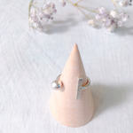 silver リング  ◯□