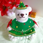 テディベア　クリスマスツリー