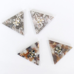 トライアングル×ビジュー＊ピアス