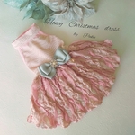 Honey  Christmas  dress[オーダー着丈32胴回り45あがりまで可能です]