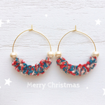 Christmas wreath pierce