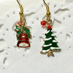クリスマススワロピアス