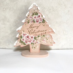 ローズクリスマスツリー　トールペイント