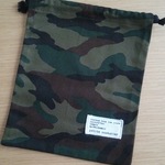 巾着袋 迷彩柄 給食袋にも🎵