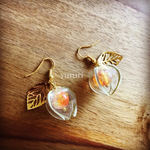 🔸ほおずき🔸ピアス（イヤリング可）