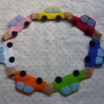 ＜再販1１＞車のスナップボタンつなぎ