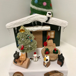 氷柱のホワイトクリスマス
