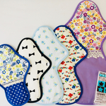   多い方向け☆布ナプキン１DAYセット♪★ブルー＆パープル