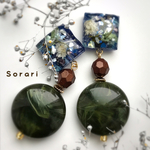 秋音の色＊レジンピアス&イヤリング