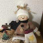 スノーマン⛄️（手ぶくろのポシェット）