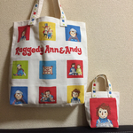 アン&アンディのトートバッグ
