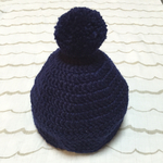 lemongrass66様専用 ポンポンニット帽ロング アイボリー